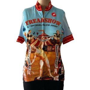 Castelli Donna Training Cycling Jersey Size M Freak Show NWT